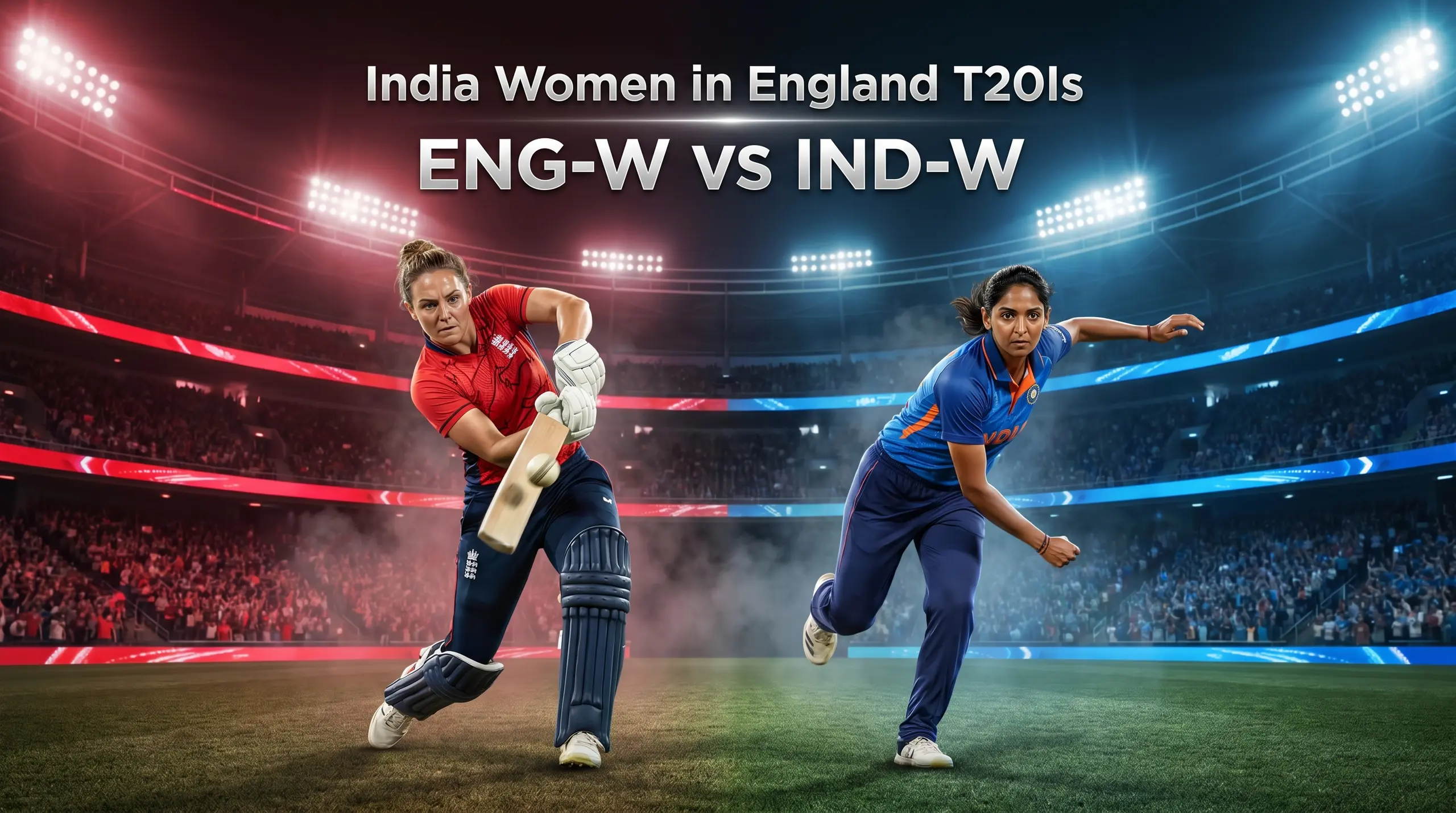 ENG-W vs IND-W T20 Dream11 Prediction, Pitch Report & Playing XI