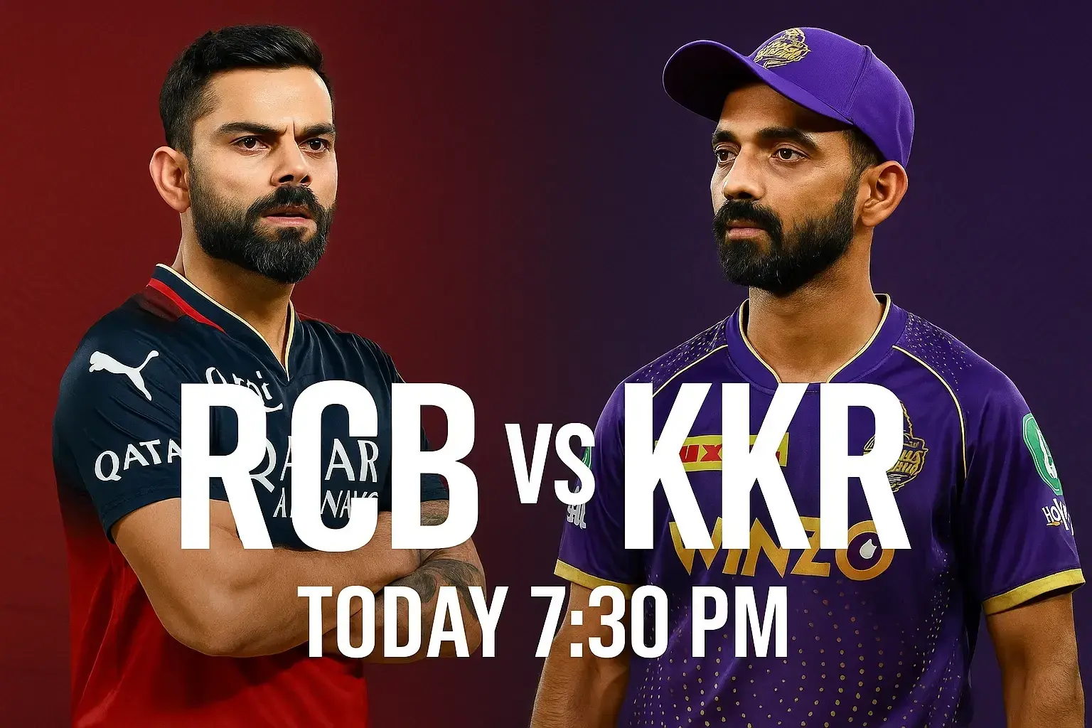 RCB vs KKR: Dream11 Prediction, Fantasy Tips, Pitch Report & Key Players | IPL 2025