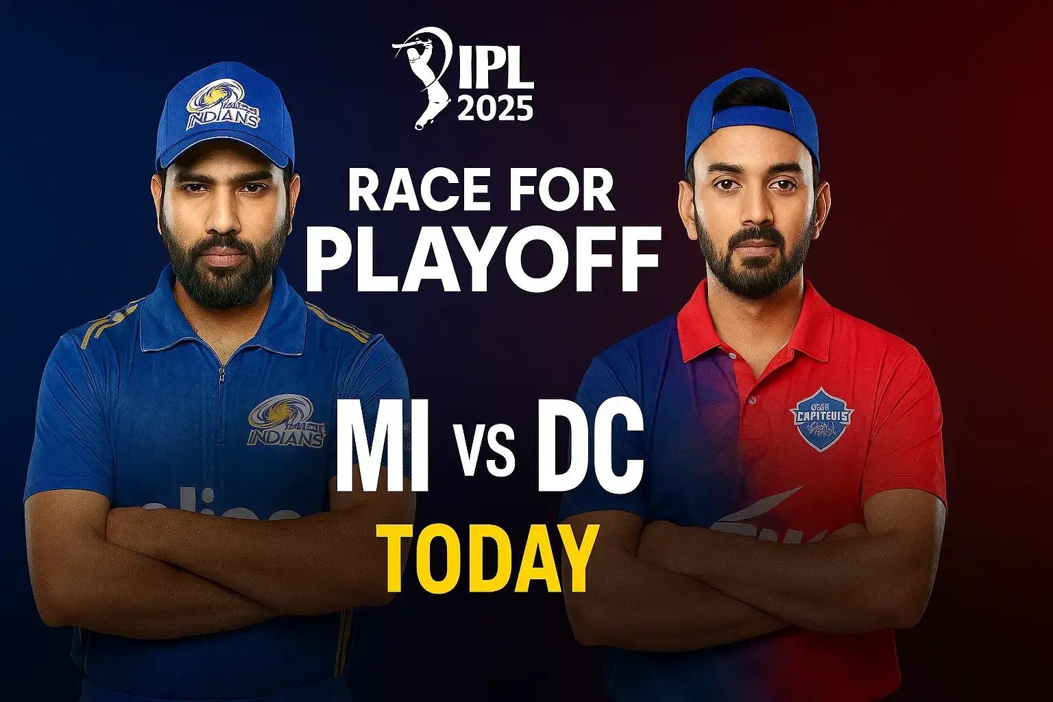 Mumbai Indians vs Delhi Capitals: Battle for Playoffs at Wankhede – All You Need to Know