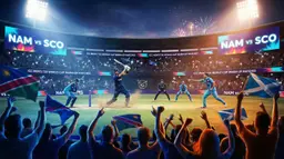 NAM vs SCO Dream11 Prediction: आज के मैच का सटीक पूर्वानुमान और फैंटेसी विनिंग टीम 🏏