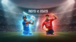 U19 World Cup Opener: India's Young Guns Face USA Challenge in Bulawayo!
