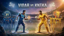 KNTKA vs VIDAR Dream11 Prediction: विजय हज़ारे ट्रॉफी सेमीफाइनल का सटीक पूर्वानुमान और फैंटेसी टिप्स 🏏
