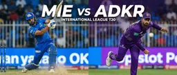 ILT20 Showdown: Can Knight Riders Avenge Their Loss Against MI Emirates?