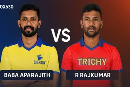 TNPL 2025: Chepauk Super Gillies Look to Extend Unbeaten Run Against Struggling Trichy Grand Cholas
