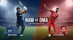 NAM vs OMN Match Preview: Fantasy Strategy, Playing XI & Pitch Report