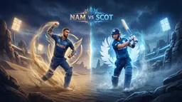 NAM vs SCO T20 मैच प्रेडिक्शन: आज के मैच का सटीक पूर्वानुमान और फैंटेसी टिप्स 🏏
